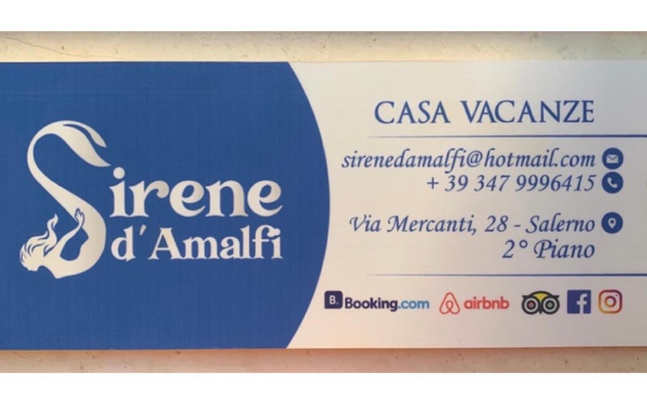 Sirene D'Amalfi Apartment Salerno Luaran gambar